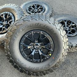 17” Ford Raptor R black OEM  New wheels and tires 