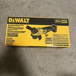 Dewalt 20v MAX XR angle grinder (tool only) NEW