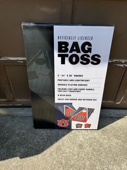 NEW Auburn Tigers Cornhole Set, 2 Boards 8 Bags, War Eagle Corn hole, Auburn Eagles Cornhole !