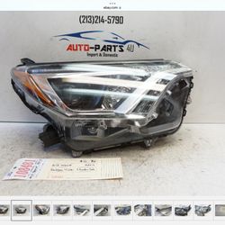 2016-2018 TOYOTA RAV4 RAV-4 RH PASSENGER HALOGEN W/ LED HEADLIGHT OEM JD108481