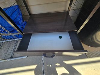 Kitchen mobile shelves for microwave or toaster.