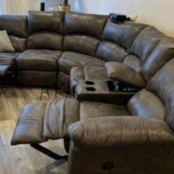 Tambo 2 Piece Reclining Sectional Sofa 