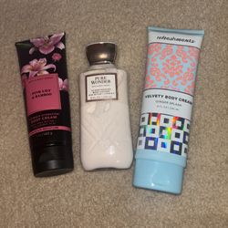 Hand And Body Cream Bundle Bath & Body Works, Refreshments Brands Full Size New