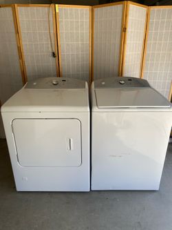 Washer and gas dryer