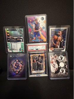 NBA Card Lot Spurs OKC Denver Cooper Flag Victor Wembanyama Shai Gilgeous-Alexander Dylan Harper Stephon Castle Cade Cunningham