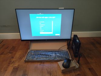 Complete Dell OptiPlex Desktop Setup | 13th Gen i5, 16GB RAM, 27" LG Monitor