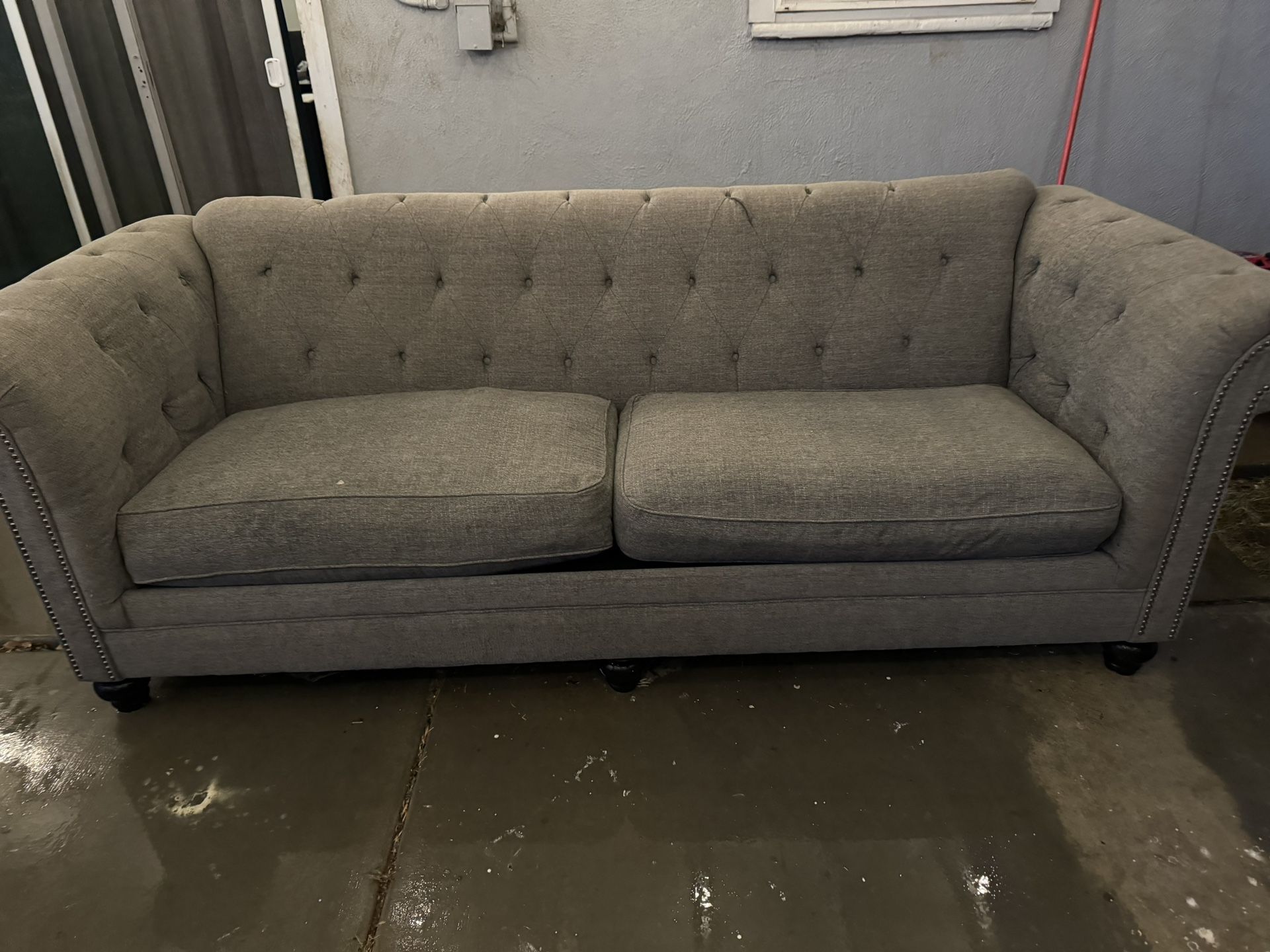 Sofa and loveseat