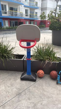 Little tikes basketball hoop