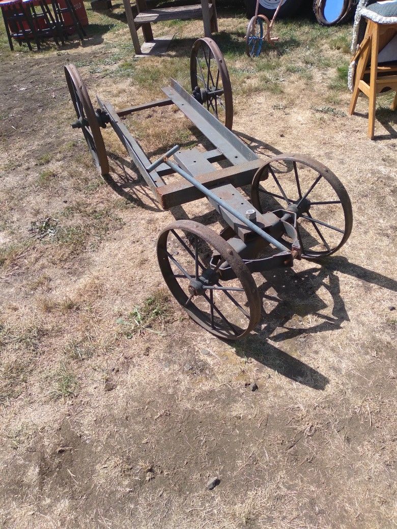 Homemade Steel Cart