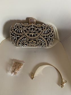 Vintage Bridal Clutch /handbag 