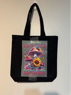 Natural Canvas Tote / T-Shirt