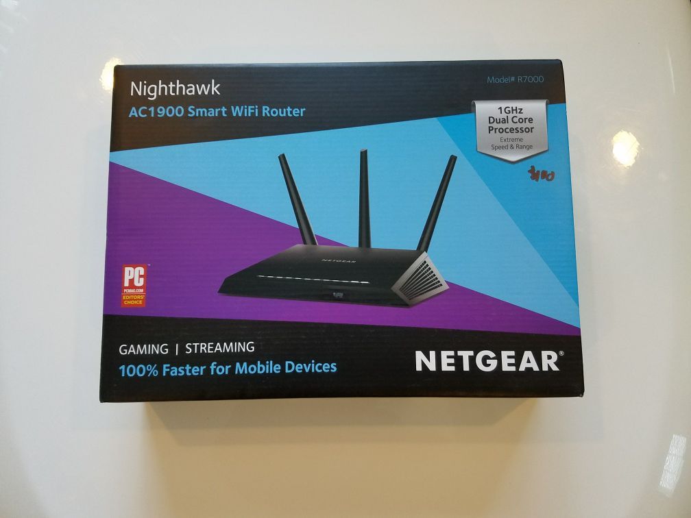Netgear Nighthawk AC1900 Smart wifi router