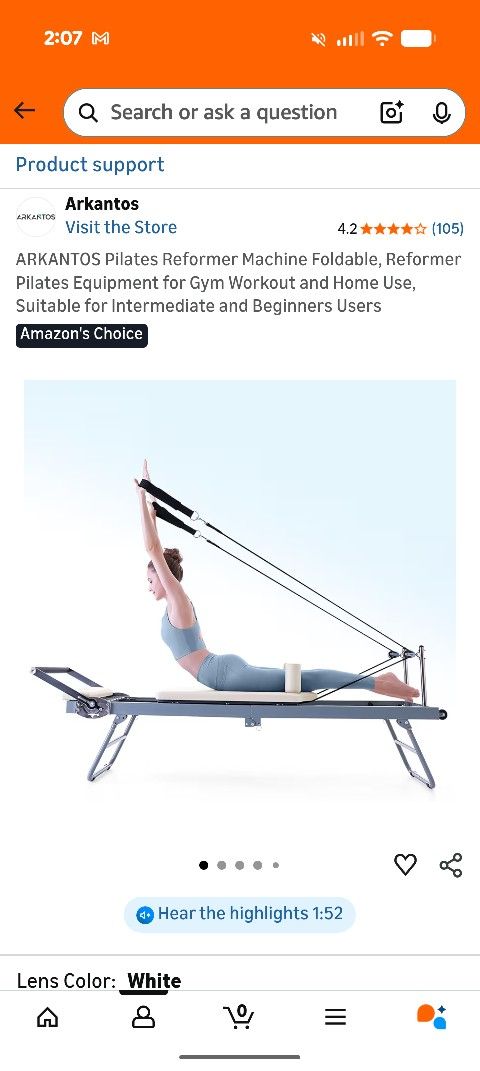 Pilates Reformer - NEVER USED