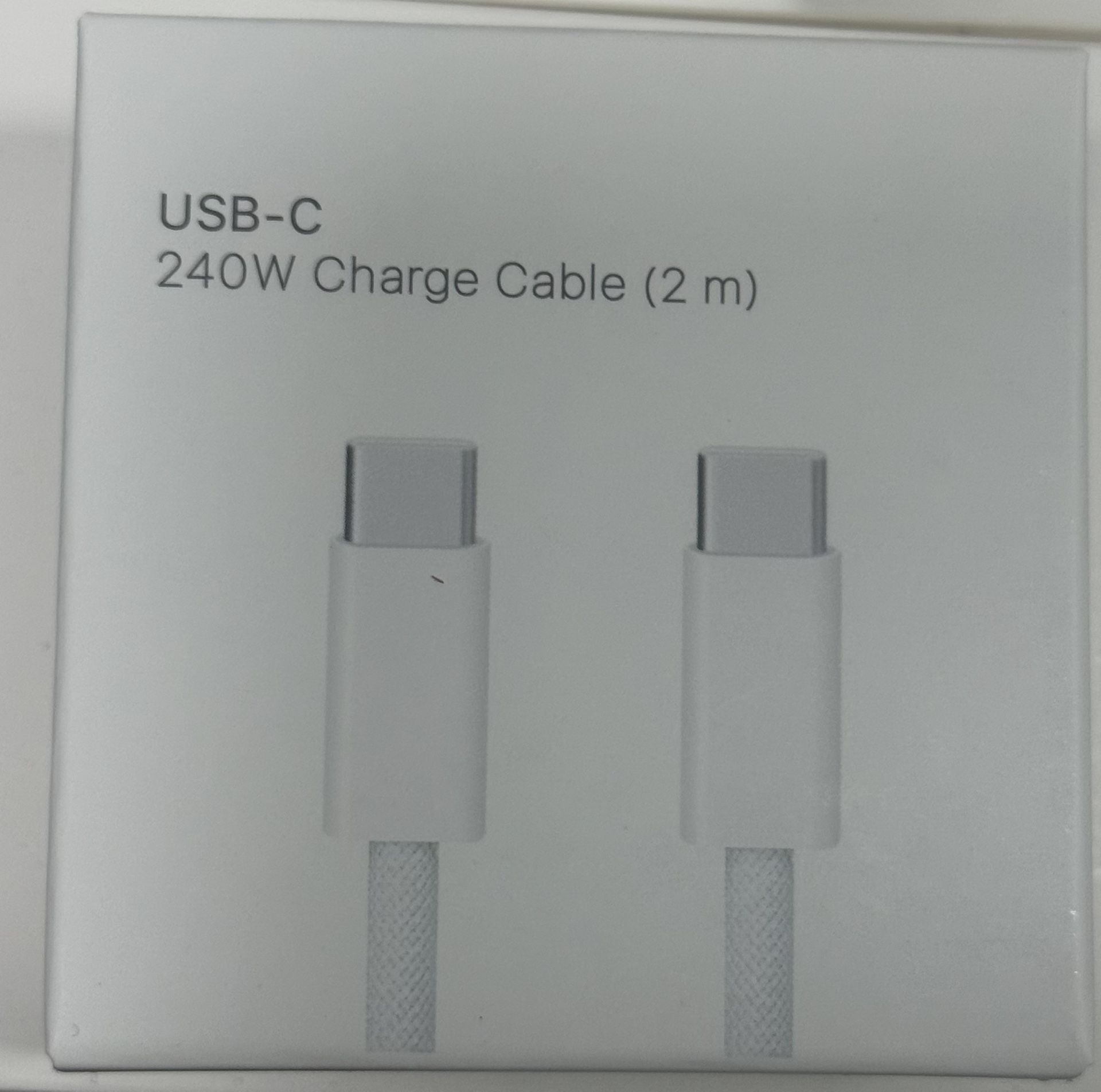 6 Feet USB-C To C Charging Cable - 240w / Fast Charging / Naylon Cable
