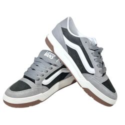 Vans Off The Wall Hylane Sneaker Shoes Men 9 Women 10.5 Gray White Black
