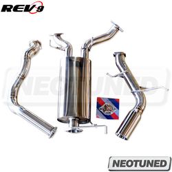 Rev9 CB-076_2 Cat-back FlowMaxx Stainless Exhaust Kit For Lexus LX570 (J200) 2016-2021