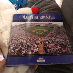 Vintage Inaugural Season  Colorado Rockies  Book 
