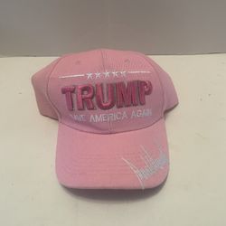 Trump Pink Save America SnapBack 