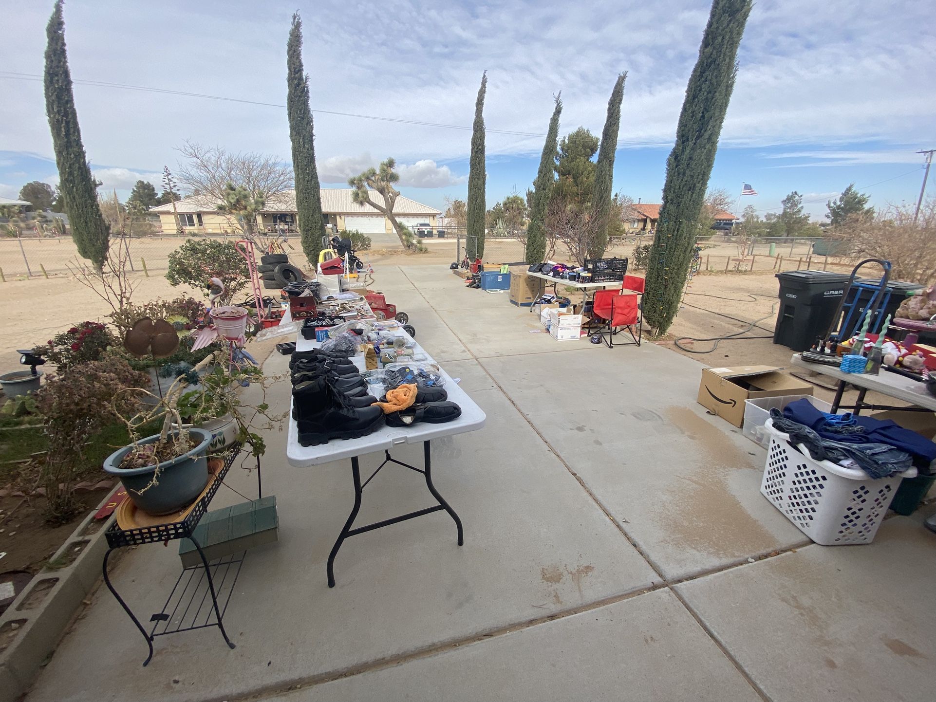 Yard Sell Friday Saturday And Sunday, Very Cheap. address is Victorville ca 92392 mono rd 9367