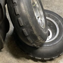 YAMAHA Front Sand Mohawk Tires YFZ450R YFZ450 YFZ 450 450R Banshee Raptor 700R 700