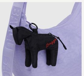 Baggu Black Horse Charm