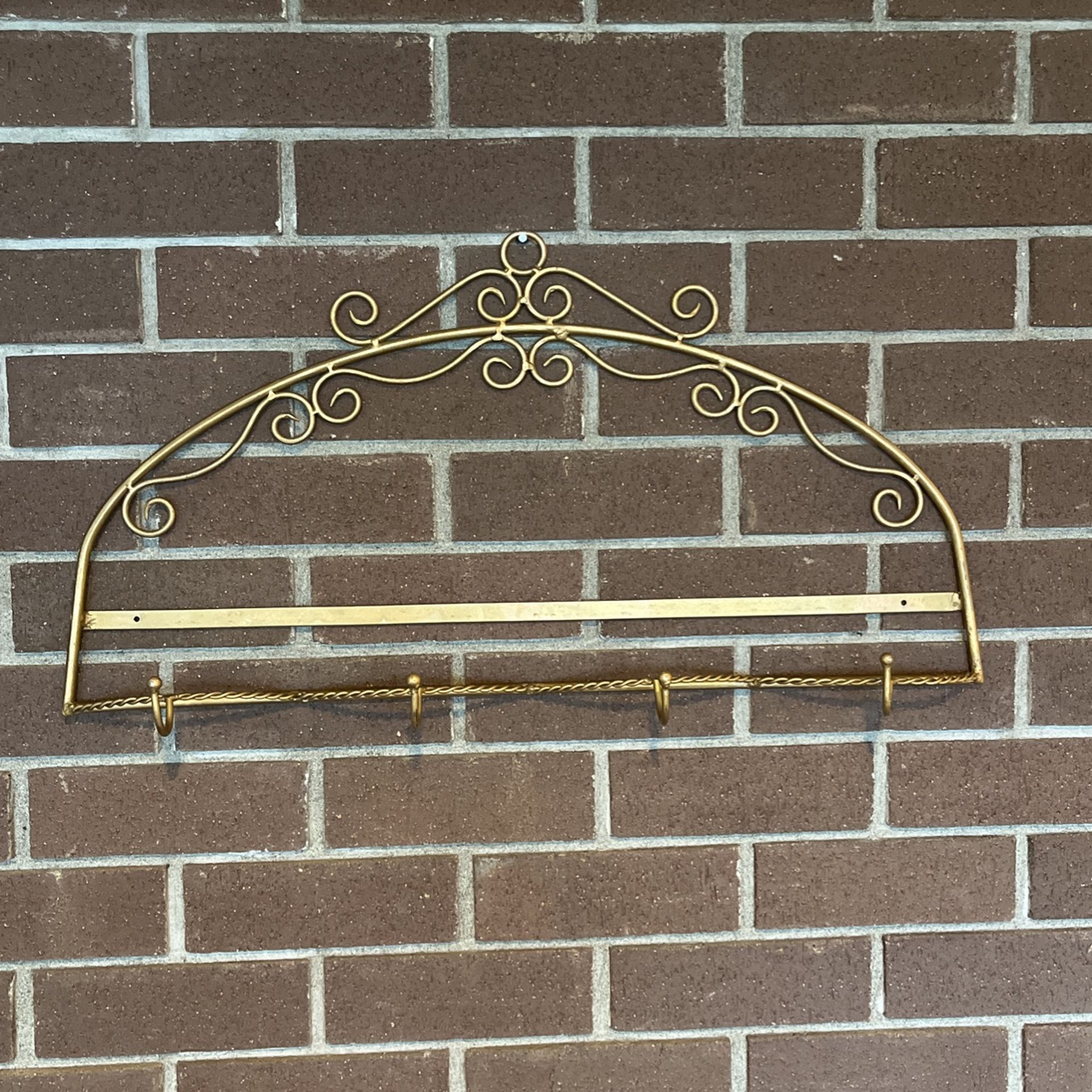 Gold Decorative Rack