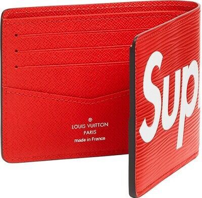  SUPREME X LOUIS VUITTON WALLET 