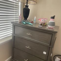 Dresser And Lamp 