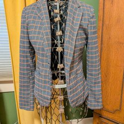 Merona Plaid Blazer