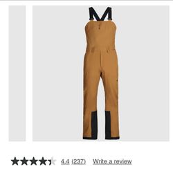 Outdoor Research Men’s Carbide Bibs – XL Tall – NEW – $329 Retail