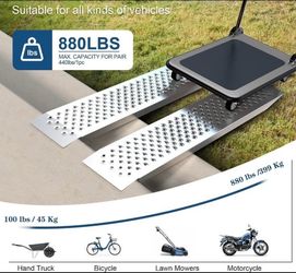 New Ramps - 880 lbs max load - 35 ave / Union Hills Dr