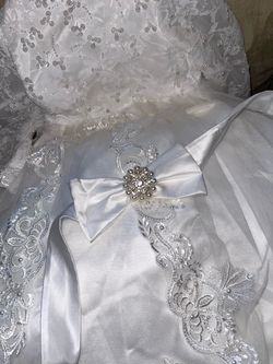 Girls Baptism Dress 12-18-24 months