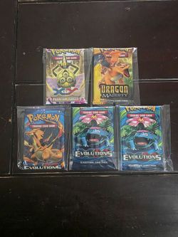 Pokémon TCG Booster Pack Lot of 5