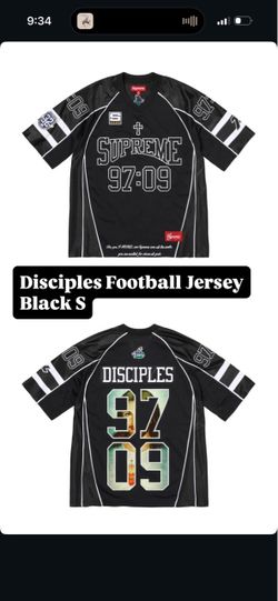 Supreme FW26’ week 7 Disciples Football Jersey Black S