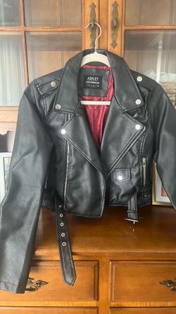 Black Faux Leather Jacket