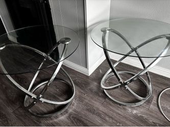Glass tables