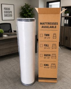 Full 10” Hybrid Mattress – Gel Memory Foam / Pocket Coils – Medium Plush