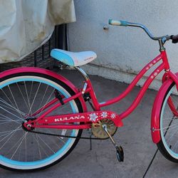 Kulana "Girls' Makana 24" Cruiser Bike!


