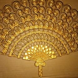 Vintage Antique Fan Wall Decor 