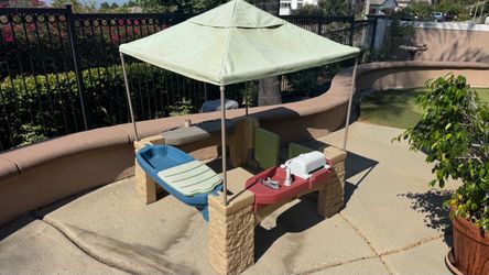 Playtime Patio With Canopy