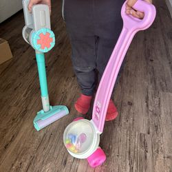 Baby Toddler Toy vacuum   and fisher price my first pop