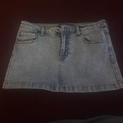 Denim Skirt 