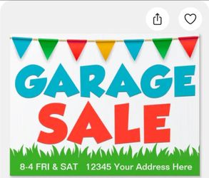Garage Sale TODAY