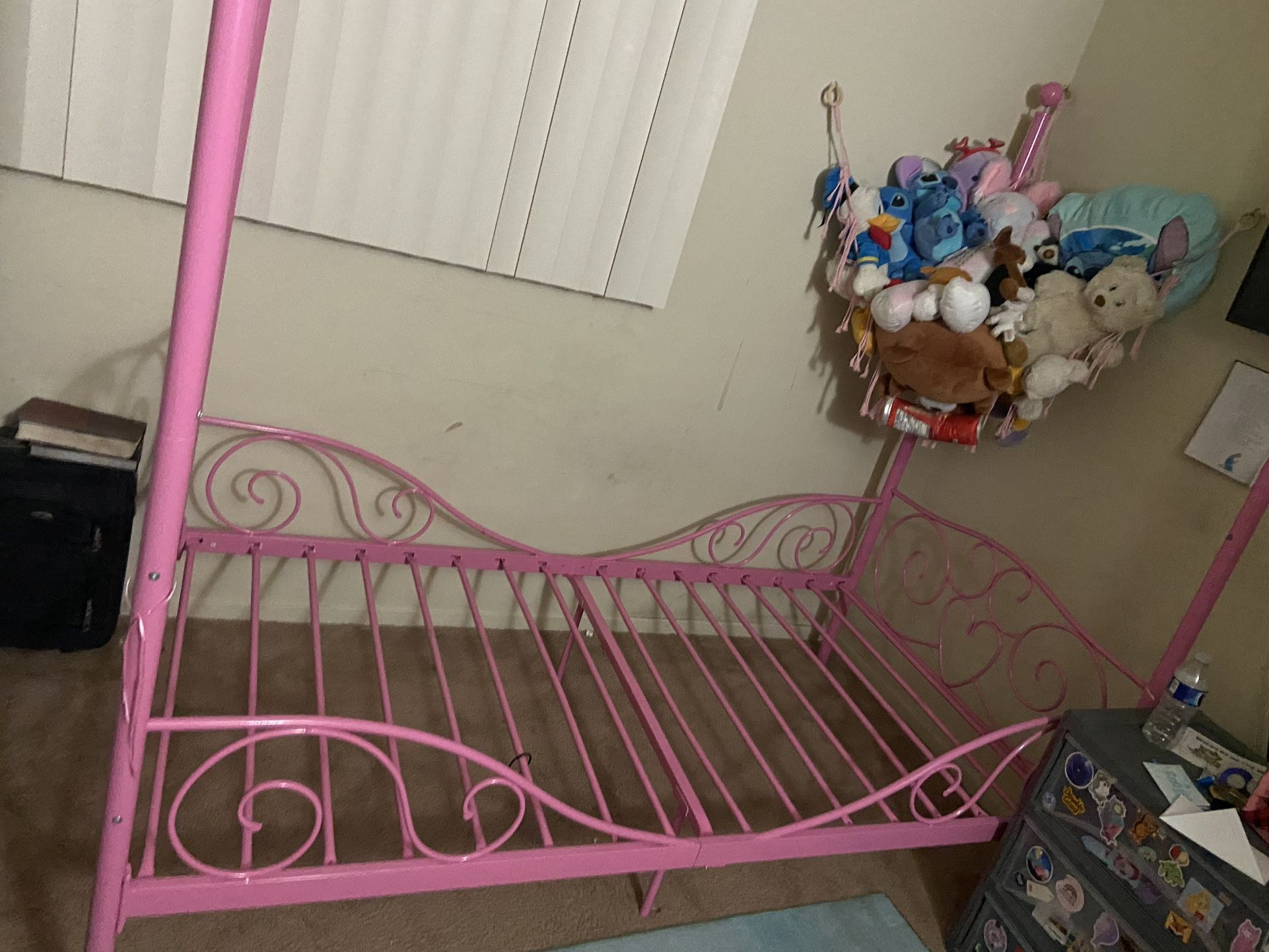 Pink Canopy Bed