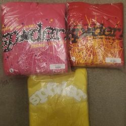 New Spider Hoodie Size L