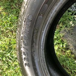 225/60 R18 Goodyear All season Tires