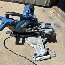 Kobalt sliding compound miter saw