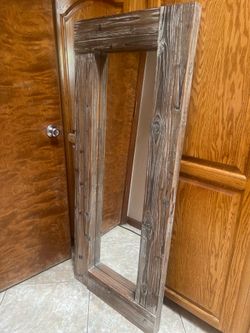 Barnyard Designs Rustic Wood Framed Mirror