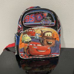 Disney The Cars McQueen Racing Backpack For Sale