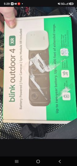 Brand new blink cameras